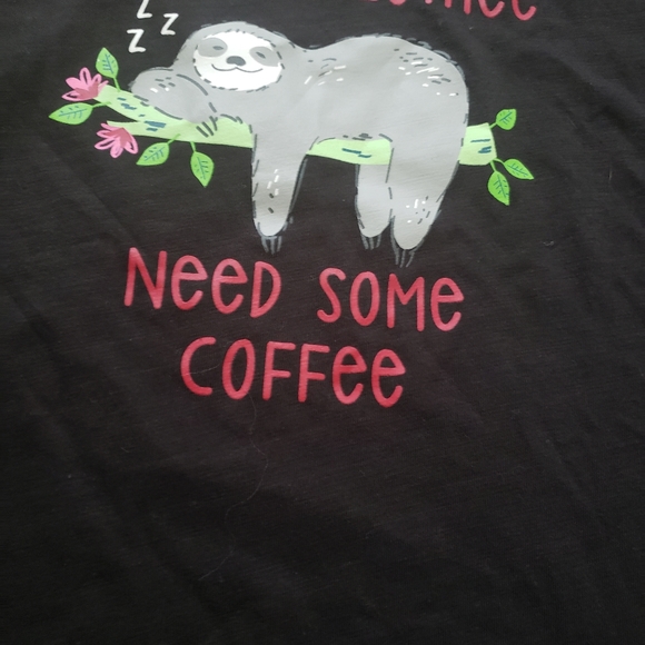 Women Black Need Some Coffee Tank - Picture 2 of 4